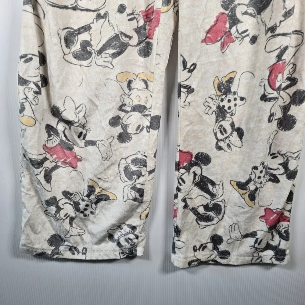 Disney's Mickey Mouse Women's Fleece Pajama Long Pants Size XL Velvety Soft - Picture 6 of 10